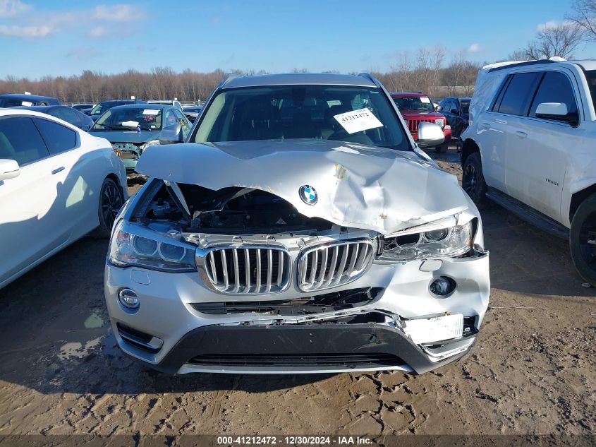 2015 BMW X3 xDrive28I VIN: 5UXWX9C50F0D49865 Lot: 41212472