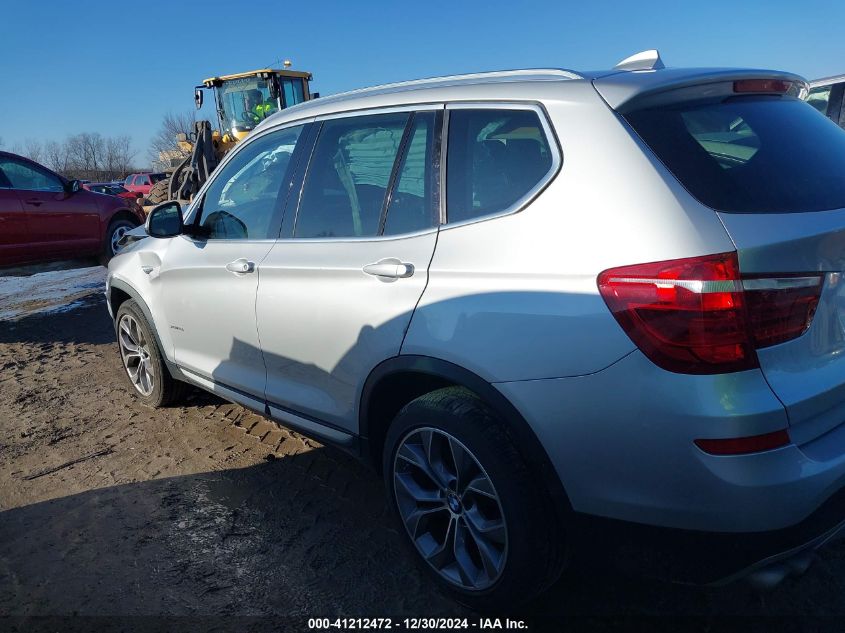 2015 BMW X3 xDrive28I VIN: 5UXWX9C50F0D49865 Lot: 41212472