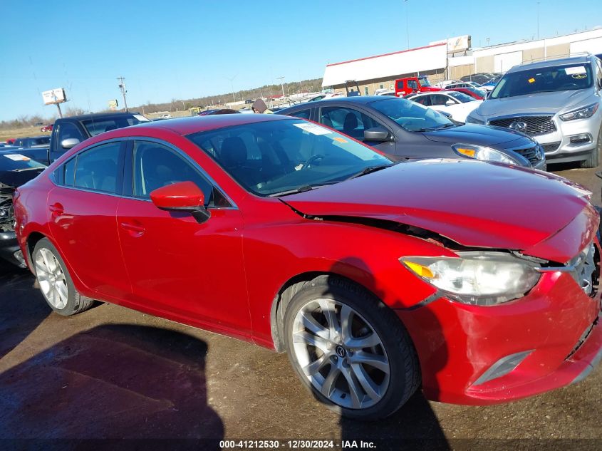 2014 Mazda Mazda6 I Touring VIN: JM1GJ1V54E1111691 Lot: 41212530