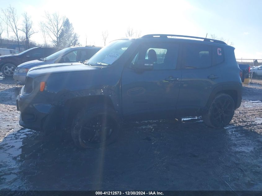 2018 Jeep Renegade Altitude 4X4 VIN: ZACCJBBB6JPG73312 Lot: 41212573