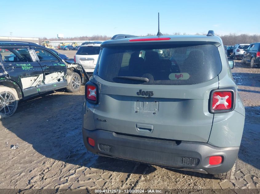 2018 Jeep Renegade Altitude 4X4 VIN: ZACCJBBB6JPG73312 Lot: 41212573