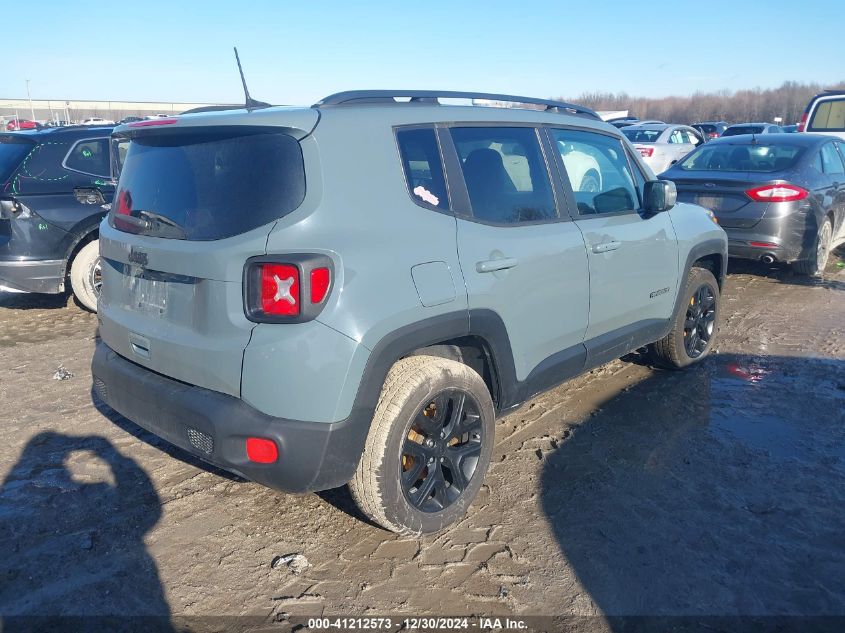 2018 Jeep Renegade Altitude 4X4 VIN: ZACCJBBB6JPG73312 Lot: 41212573