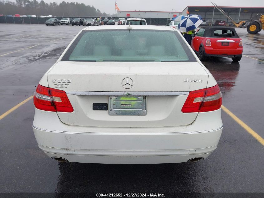 2012 Mercedes-Benz E 350 4Matic VIN: WDDHF8JB1CA627228 Lot: 41212652