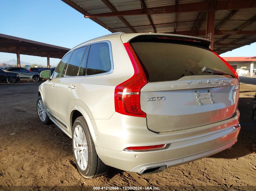 2016 Volvo Xc90 T6 Inscription VIN: YV4A22PL2G1024134 Lot: 41212666