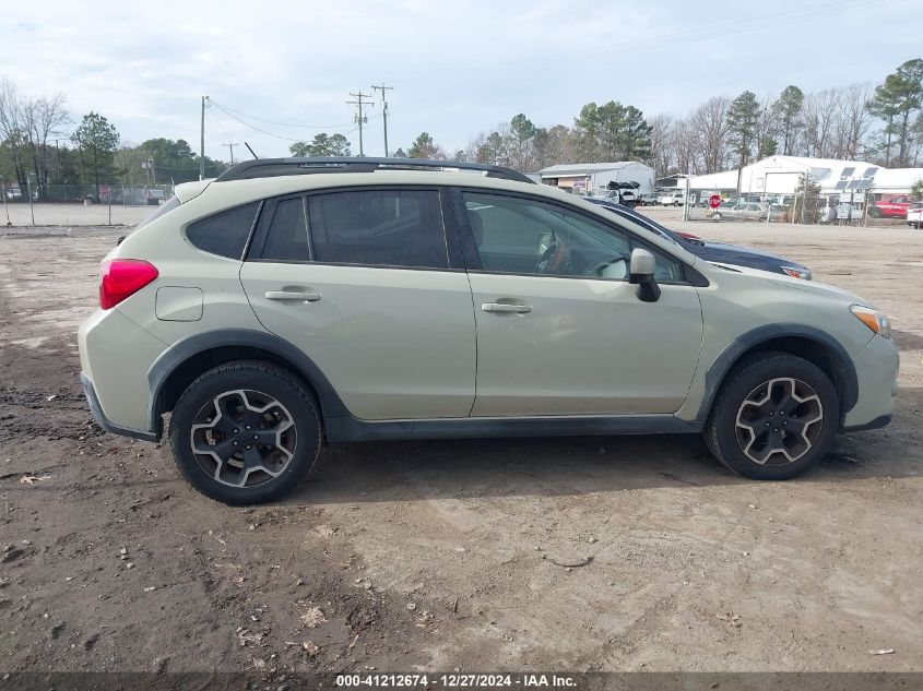 2014 Subaru Xv Crosstrek 2.0I Premium VIN: JF2GPACC1E8232848 Lot: 41212674