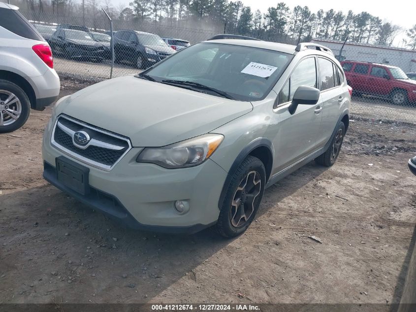 2014 Subaru Xv Crosstrek 2.0I Premium VIN: JF2GPACC1E8232848 Lot: 41212674