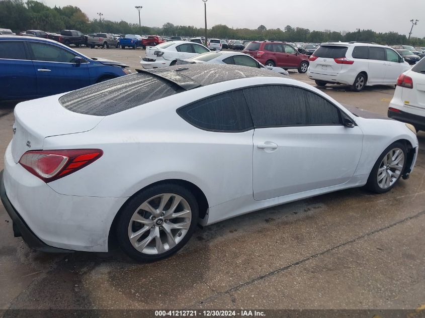 2014 Hyundai Genesis 3.8 R-Spec VIN: KMHHU6KJ1EU116027 Lot: 41212721