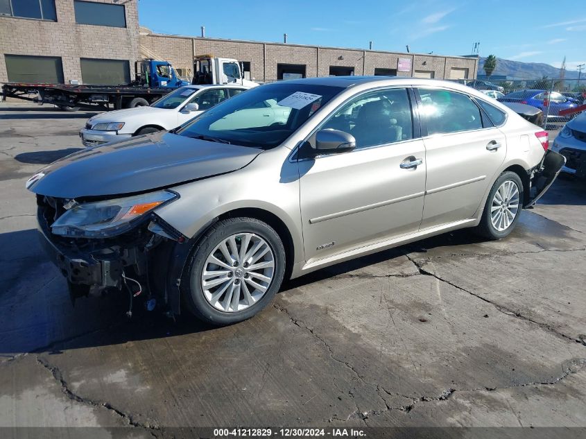 2015 Toyota Avalon Hybrid/Prem/Tour/Ltd VIN: 4T1BD1EB7FU037346 Lot: 41212829