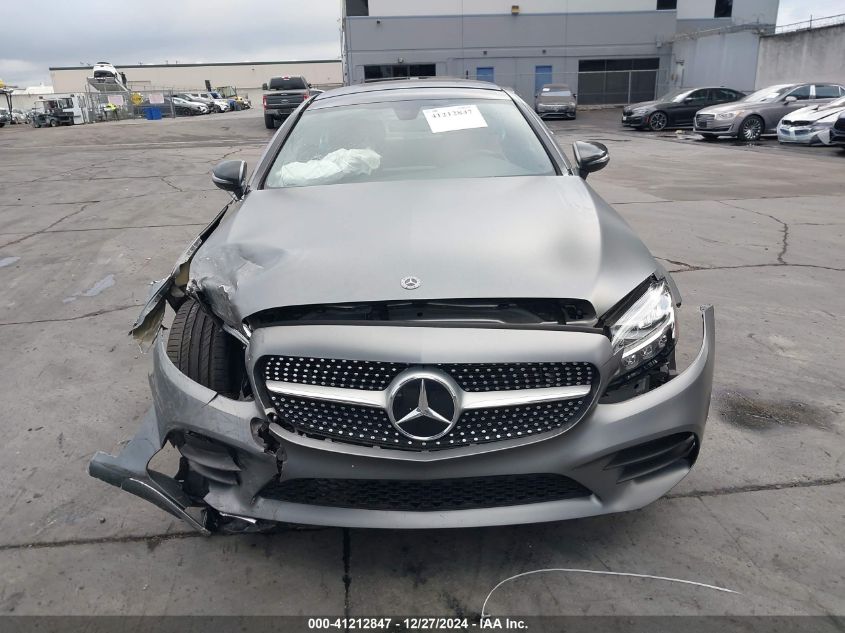 2020 Mercedes-Benz C 300 VIN: W1KWJ8DBXLG019481 Lot: 41212847