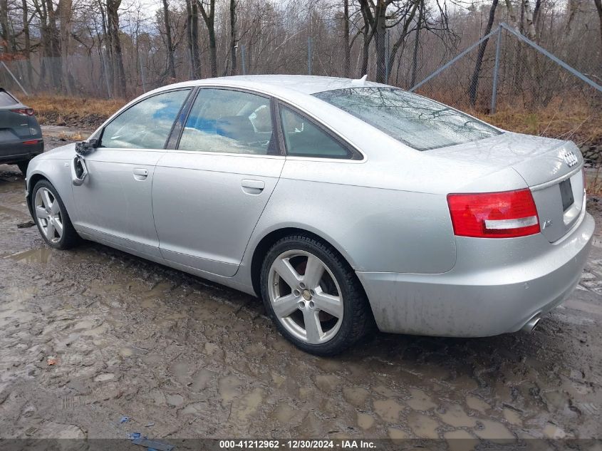 2007 Audi A6 4.2 VIN: WAUEV74F97N062408 Lot: 41212962