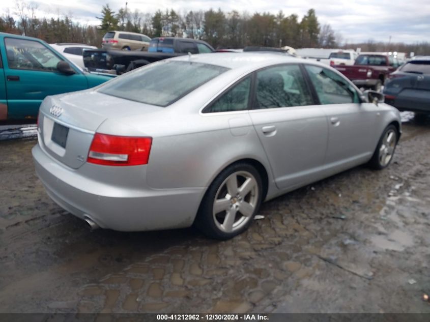 2007 Audi A6 4.2 VIN: WAUEV74F97N062408 Lot: 41212962