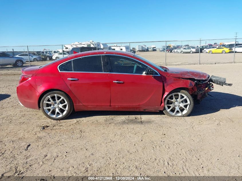 2014 Buick Regal Gs VIN: 2G4GT5GX5E9304228 Lot: 41212968