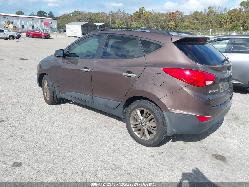 2014 Hyundai Tucson Se VIN: KM8JU3AG1EU852827 Lot: 41212973