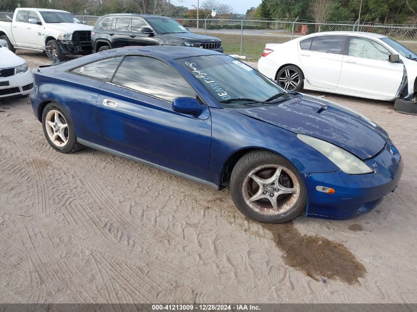 2001 Toyota Celica Gt VIN: JTDDR32T110070673 Lot: 41213009