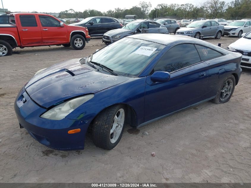 2001 Toyota Celica Gt VIN: JTDDR32T110070673 Lot: 41213009