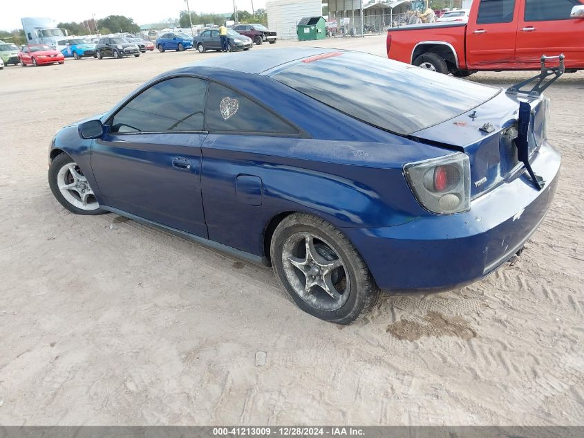 2001 Toyota Celica Gt VIN: JTDDR32T110070673 Lot: 41213009