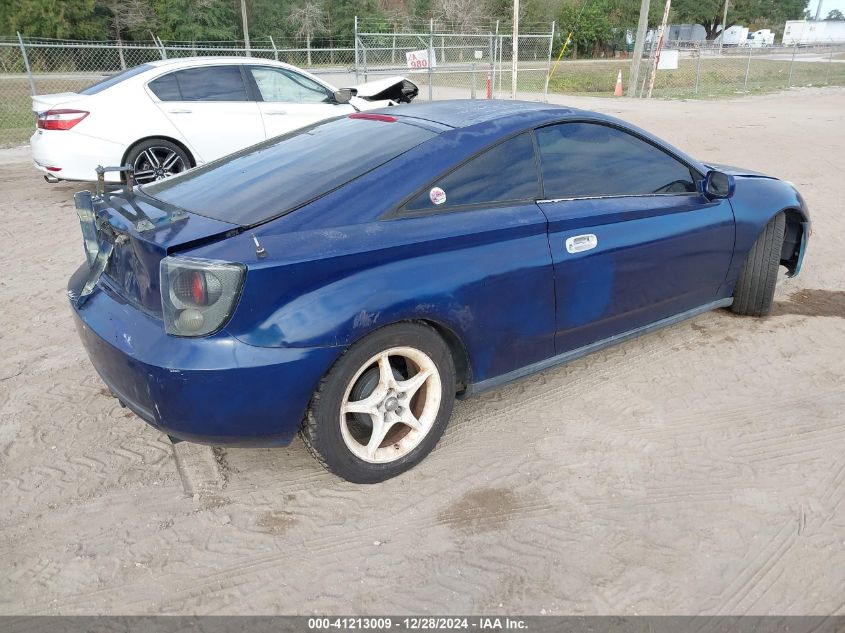 2001 Toyota Celica Gt VIN: JTDDR32T110070673 Lot: 41213009