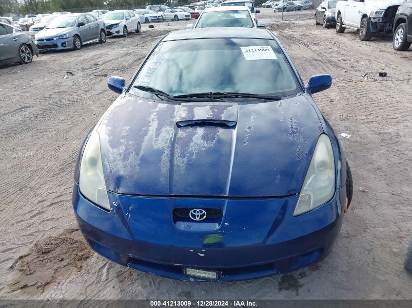 2001 Toyota Celica Gt VIN: JTDDR32T110070673 Lot: 41213009