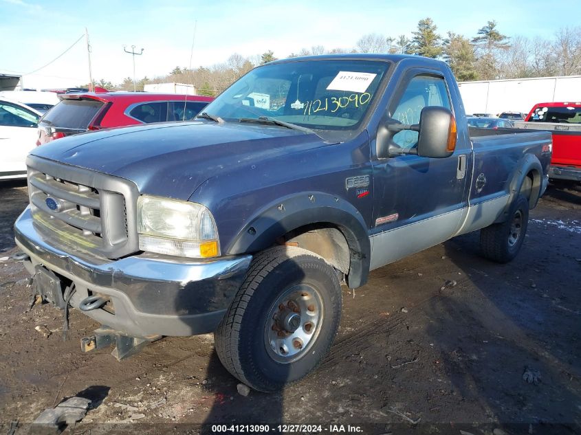 2004 Ford F-250 Xl/Xlt VIN: 1FTNF21P84ED16296 Lot: 41213090