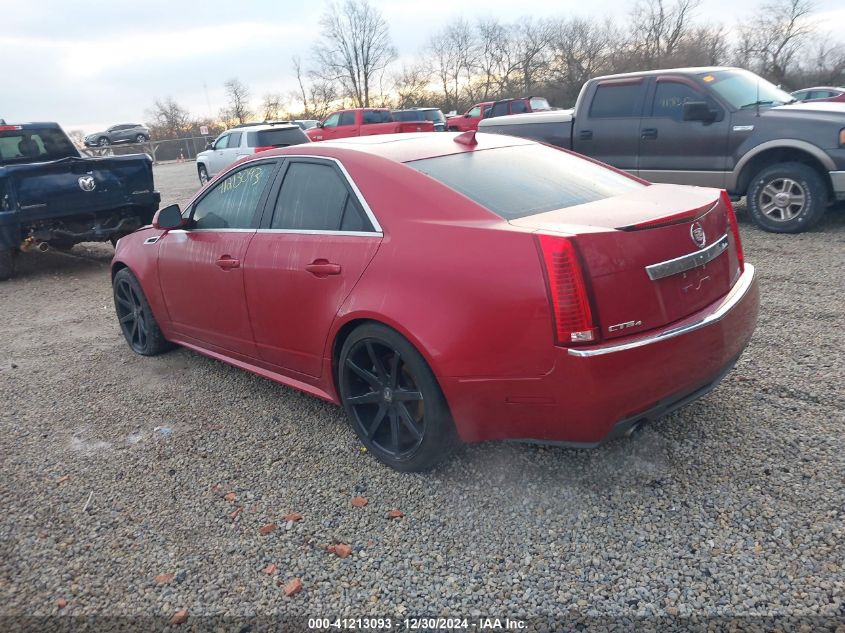 2013 Cadillac Cts Luxury VIN: 1G6DG5E52D0162008 Lot: 41213093