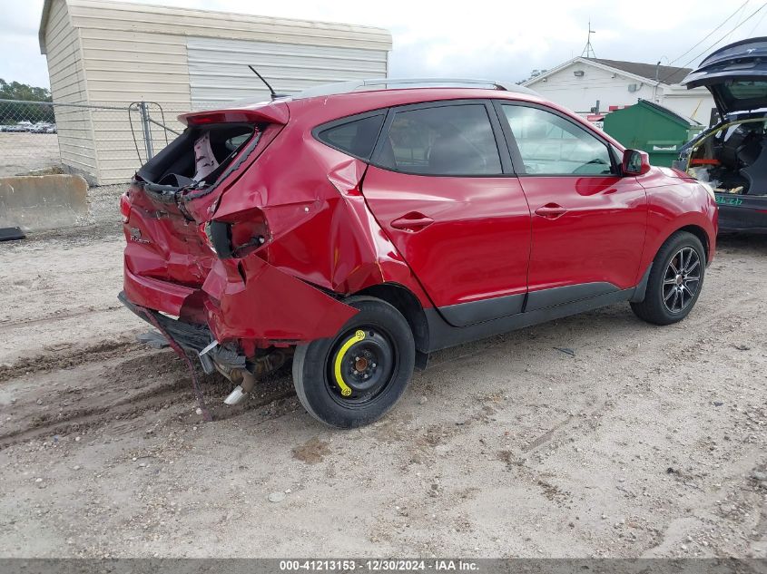 2014 Hyundai Tucson Se VIN: KM8JU3AG1EU855968 Lot: 41213153