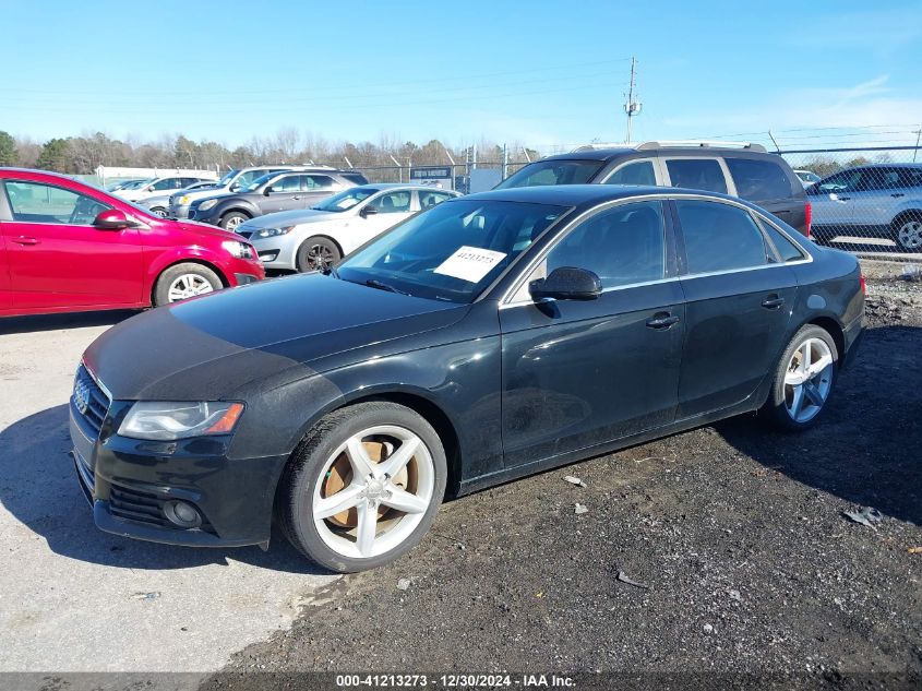 2011 Audi A4 2.0T Premium VIN: WAUEFAFL1BN045804 Lot: 41213273