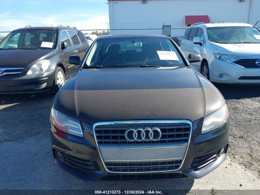 2011 Audi A4 2.0T Premium VIN: WAUEFAFL1BN045804 Lot: 41213273