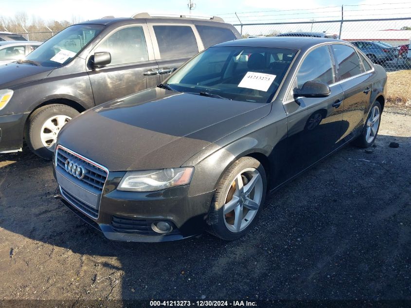 2011 Audi A4 2.0T Premium VIN: WAUEFAFL1BN045804 Lot: 41213273