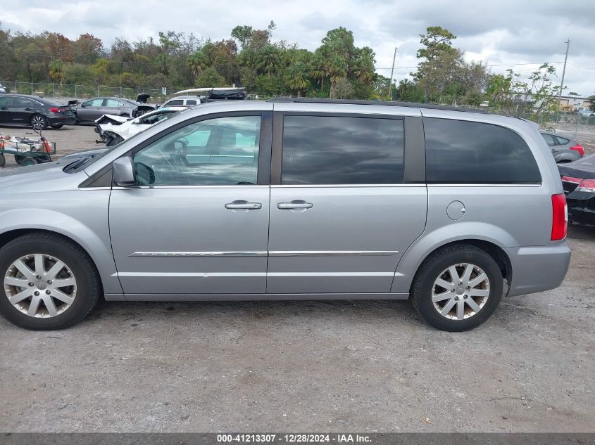 2016 Chrysler Town & Country Touring VIN: 2C4RC1BG7GR164487 Lot: 41213307