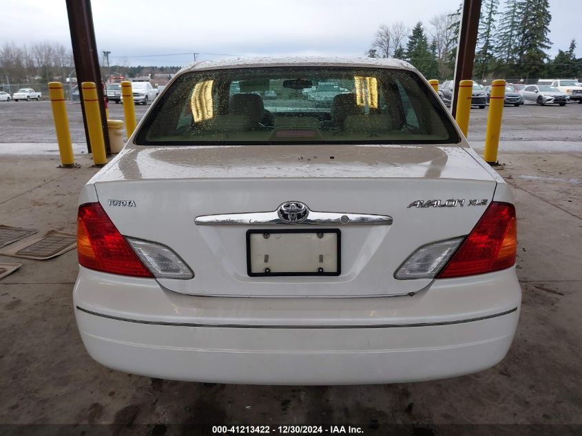 2001 Toyota Avalon Xls VIN: 4T1BF28B21U164297 Lot: 41213422