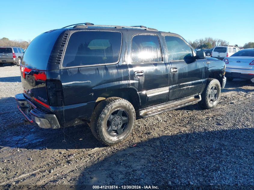 2004 Chevrolet Tahoe Lt VIN: 1GNEC13Z14R245315 Lot: 41213574