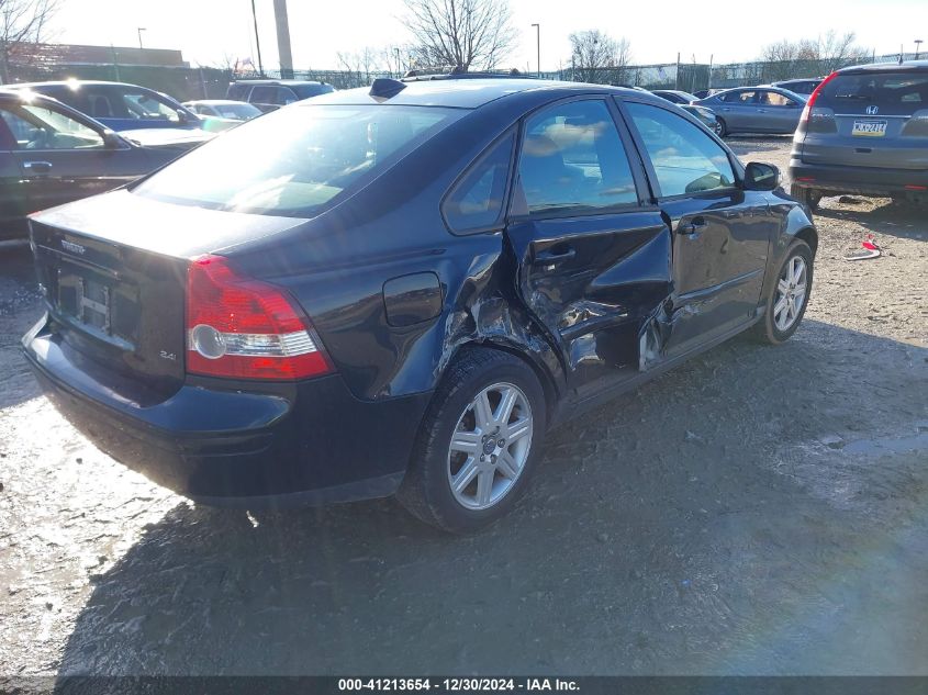 2007 Volvo S40 2.4I VIN: YV1MS382572251186 Lot: 41213654