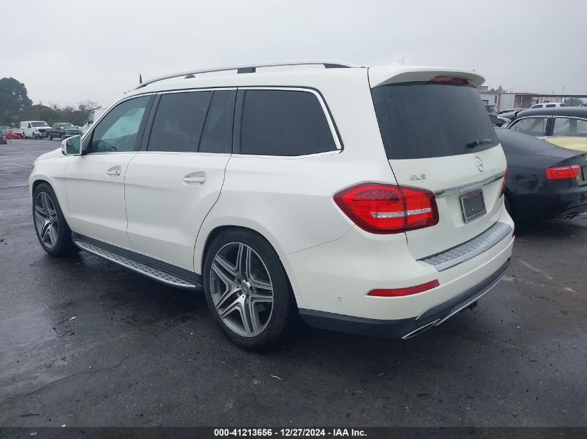 2018 Mercedes-Benz Gls 450 4Matic VIN: 4JGDF6EE5JB156026 Lot: 41213656