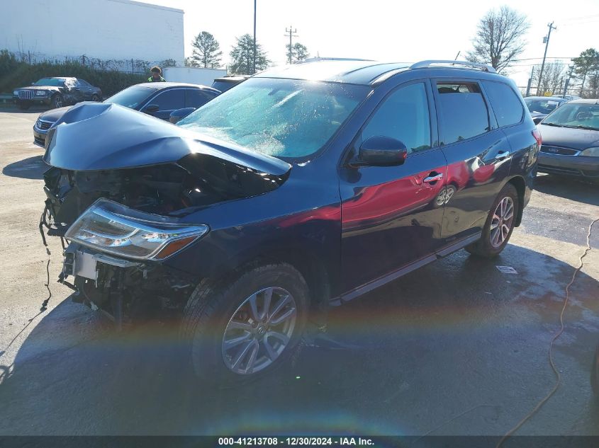 2016 Nissan Pathfinder S/Sv/Sl/Platinum VIN: 5N1AR2MM5GC659358 Lot: 41213708