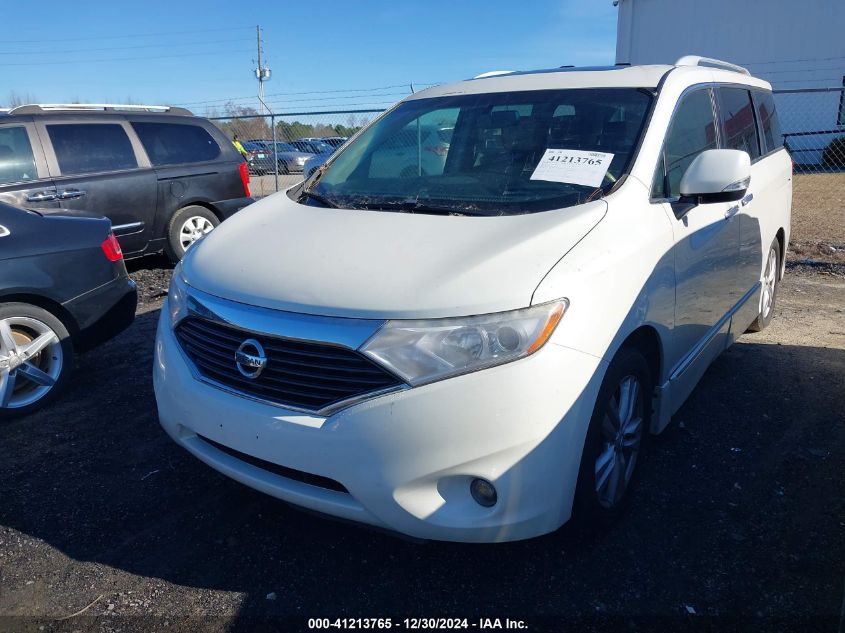 2015 Nissan Quest Platinum/S/Sl/Sv VIN: JN8AE2KP1F9122175 Lot: 41213765