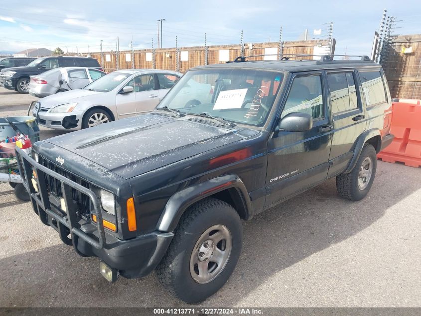 1999 Jeep Cherokee Classic/Sport VIN: 1J4FF68S6XL570797 Lot: 41213771