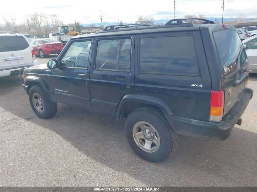 1999 Jeep Cherokee Classic/Sport VIN: 1J4FF68S6XL570797 Lot: 41213771