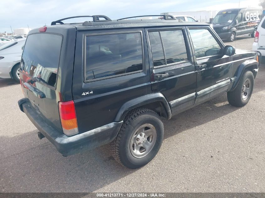 1999 Jeep Cherokee Classic/Sport VIN: 1J4FF68S6XL570797 Lot: 41213771