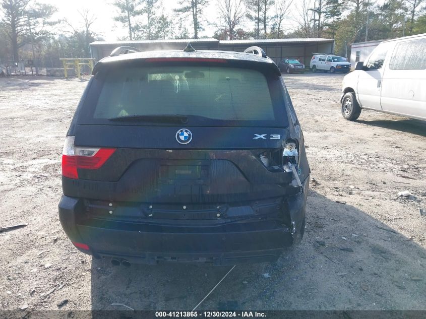 2010 BMW X3 xDrive30I VIN: WBXPC9C46AWJ39947 Lot: 41213865