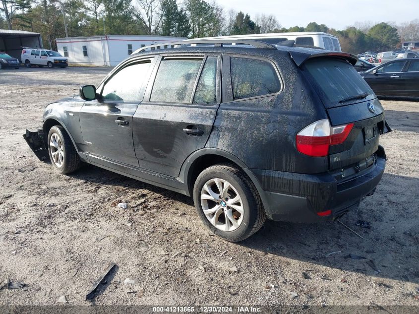 2010 BMW X3 xDrive30I VIN: WBXPC9C46AWJ39947 Lot: 41213865