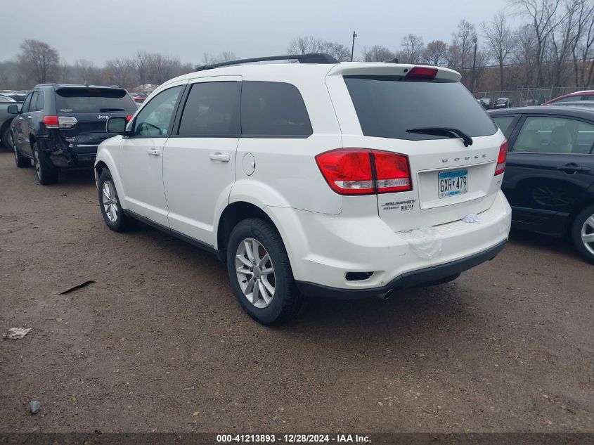 2017 Dodge Journey Sxt VIN: 3C4PDDBGXHT512836 Lot: 41213893