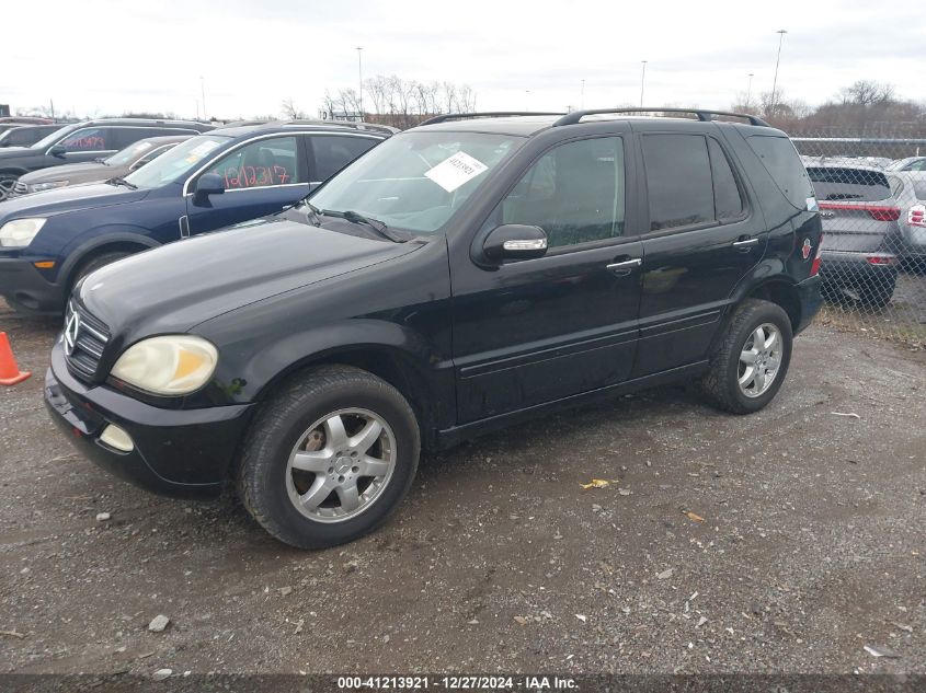 2005 Mercedes-Benz Ml 500 4Matic VIN: 4JGAB75E75A562549 Lot: 41213921