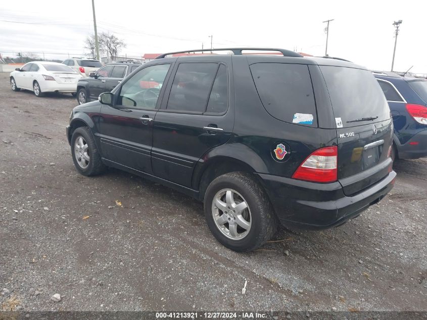 2005 Mercedes-Benz Ml 500 4Matic VIN: 4JGAB75E75A562549 Lot: 41213921