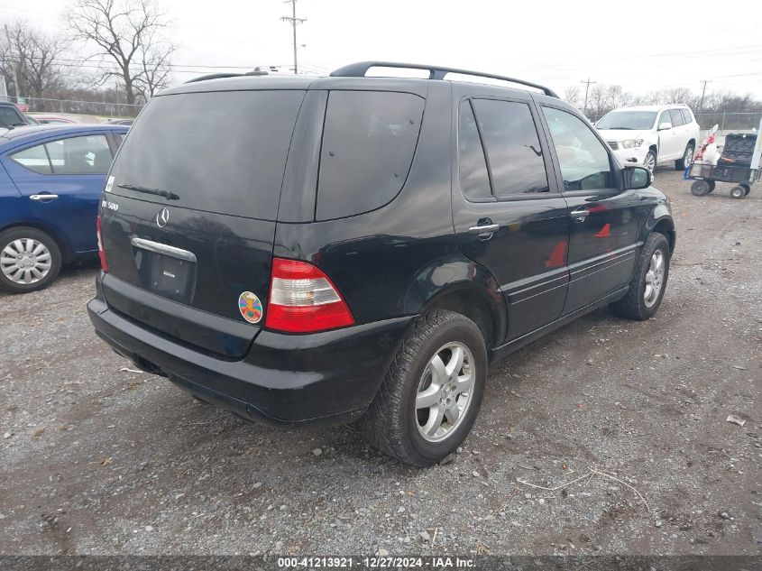 2005 Mercedes-Benz Ml 500 4Matic VIN: 4JGAB75E75A562549 Lot: 41213921