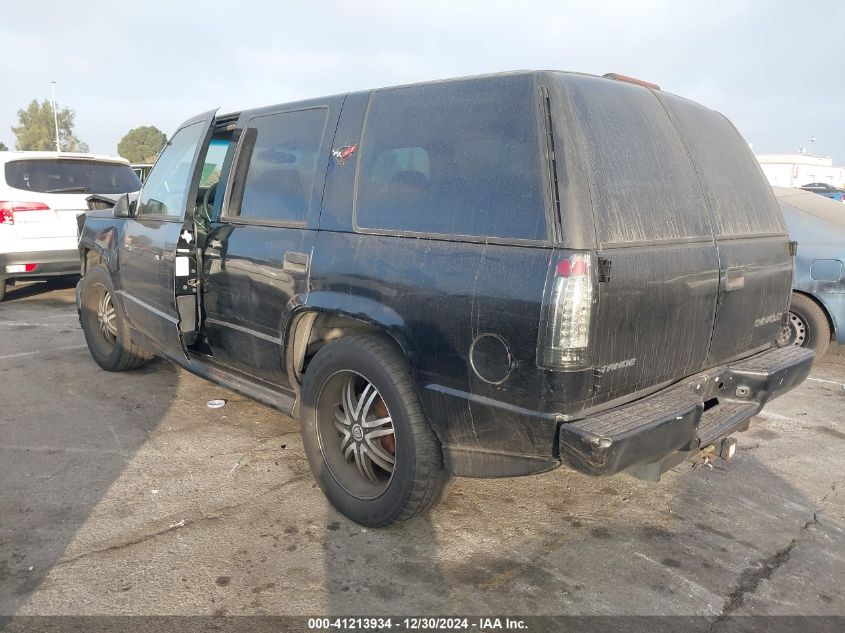 2000 Chevrolet Tahoe C1500 VIN: 1GNEC13R7YR165328 Lot: 41213934