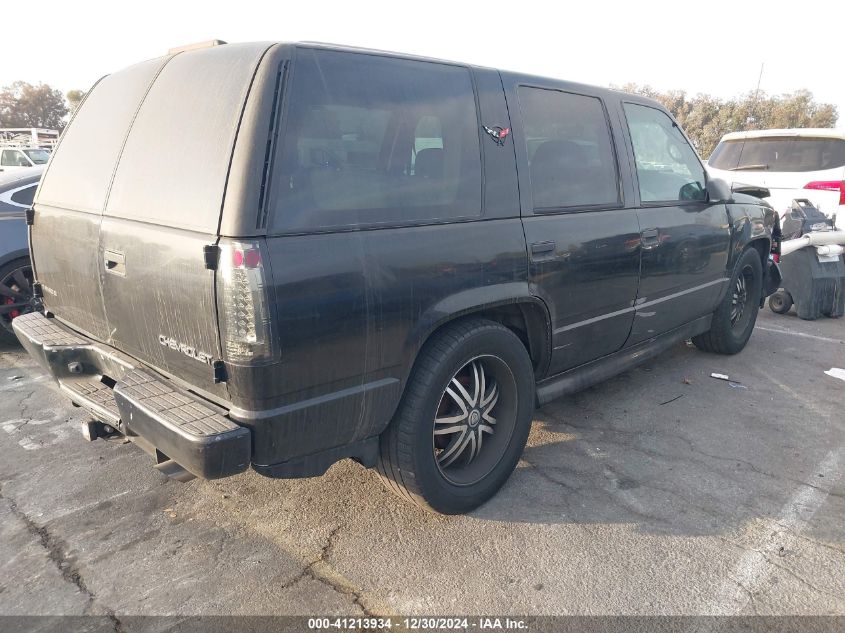 2000 Chevrolet Tahoe C1500 VIN: 1GNEC13R7YR165328 Lot: 41213934