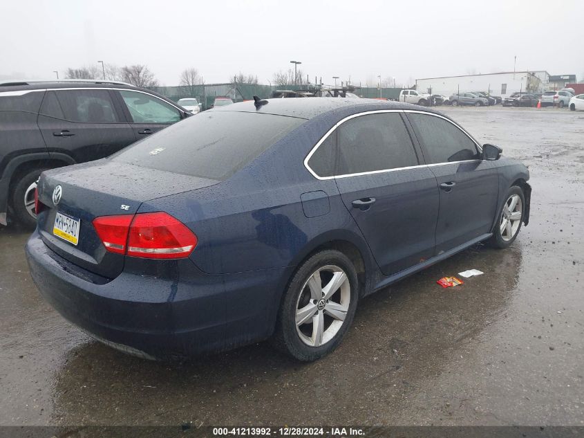 2013 Volkswagen Passat 2.5L Se VIN: 1VWBH7A38DC016998 Lot: 41213992