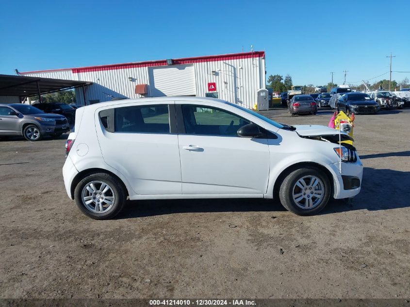 2016 Chevrolet Sonic Lt Auto VIN: 1G1JC6SG2G4105997 Lot: 41214010