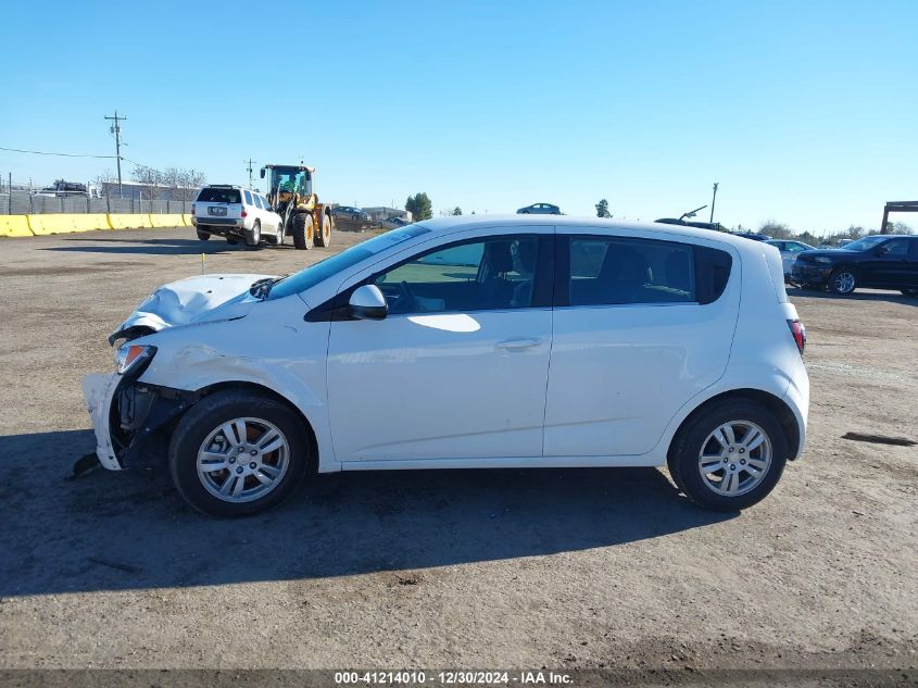 2016 Chevrolet Sonic Lt Auto VIN: 1G1JC6SG2G4105997 Lot: 41214010