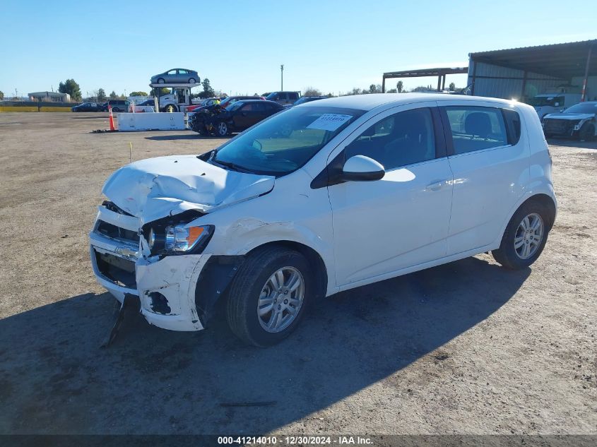 2016 Chevrolet Sonic Lt Auto VIN: 1G1JC6SG2G4105997 Lot: 41214010